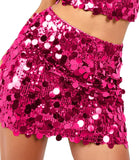 SEQUIN MINI SKIRT