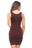 SOLID COLOR TANK DRESSS