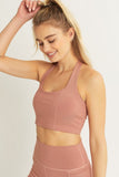 HALTER BACK DETAIL SPORTS BRA