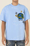 FANTASTIC PLANET CHENILLE PATCH MENS TEE