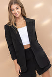 BLAZER AND SHORTS SET