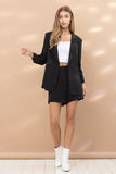 BLAZER AND SHORTS SET