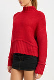 TURTLE NECK BODY SWEATER