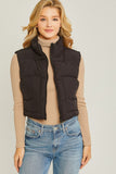 PUFFER VEST WITH POCKETS