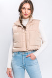 PUFFER VEST WITH POCKETS