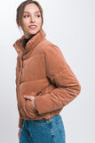 CORDUROY PUFFER JACKET