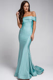 OFF SHOULDER MERMAID GOWN