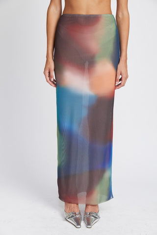 HIGH WAIST MAXI SKIRT