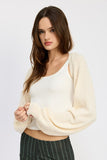 BLOUSON SLEEVE BOLERO