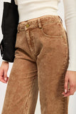 DISTRASSED CORDUROY PANTS