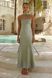 RUNAWAY THE LABEL ELSA MAXI DRESS - SAGE