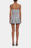 AMANDA UPRICHARD MERCY BELTED SKORT ROMPER