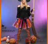 COSTUME DE SORCIÈRE D'HALLOWEEN