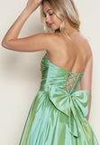 BOW BACK BALL GOWN