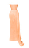 LUNA CORAL SATIN GOWN