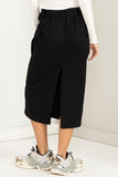 PROFESSIONAL POISE  BUCKLED BELT CARGO SKIRT