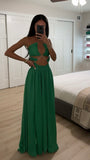 QUIN SILK MAXI DRESS