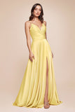 SOFT SATIN A LINE SWEETHEART NECKLINE GOWN