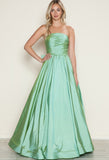 BOW BACK BALL GOWN