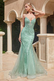 EMBELLISHED MERMAID GOWN