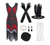 1920s DEEP V SEQUIN HALLOWEEN COSTUME