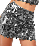 SEQUIN MINI SKIRT