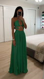 QUIN SILK MAXI DRESS