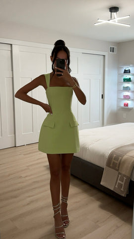 AMANDA UPRICHARD BETHANY PEAR ROMPER DRESS