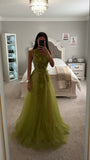 ONE SHOULDER LACE BUTTERFLY BALL GOWN