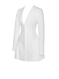 DELIA WHITE BLAZER DRESS