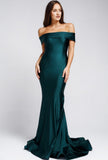 OFF SHOULDER MERMAID GOWN