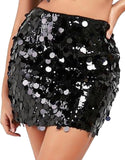 SEQUIN MINI SKIRT