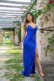 Eclipse Gown - Royal Blue