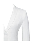 DELIA WHITE BLAZER DRESS