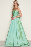 BOW BACK BALL GOWN