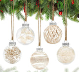 20 PIECE RUSTIC CHRISTMAS ORNAMENTS