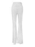 SILVER LONG POCKET SILVER TROUSERS