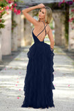 Alances Maxi Dress - Navy