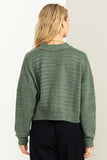 CROPPED CARDIGAN SWEATER