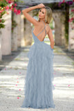 Alances Maxi Dress - Smokey Blue