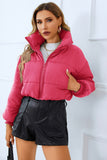 Zip-Up Winter Coat with Pockets