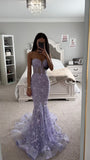 STRAPLESS BUTTERFLY GOWN