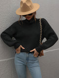 RIB KNIT PULLOVER SWEATER