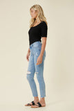 HIGH WAISTED SKINNY JEANS