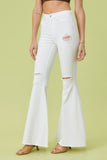 HIGH RISE FLARE JEANS