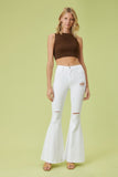 HIGH RISE FLARE JEANS