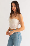 TWIST TUBE CROP TOP