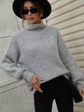 RIB KNIT PULLOVER SWEATER