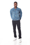 MENS DENIM BLUE TRUCKER JACKET