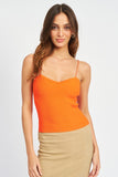 SPAGHETTI STRAP CAMI TOP